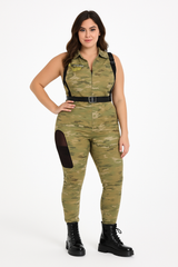 Women's Soldier Costume - Plus Size 3XL