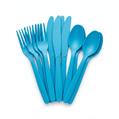 Caribbean Blue Cutlery Set - 7.5 in. - 24 Count