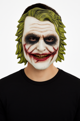The Dark Knight Joker Full Face Mask - Halloween Costume Accessory