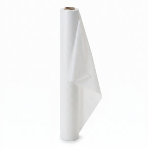 White Plastic Table Cover Roll - 40" x 100' for Events