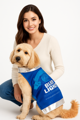 Bud Light Dog Costume XS/S - Halloween Pet Outfit