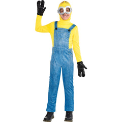 Kids' Minions 2 Halloween Costume with Goggles & Gloves