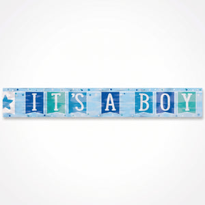 "It's A Boy" Baby Shower Banner