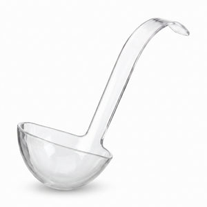 Clear 5 oz. Plastic Ladle for Catering
