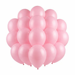 New Pink 9" Latex Balloons - 20 Pack