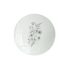 10"" Blossom Circle Design Plastic Plates (10)