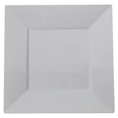 9.5 In. White Square Plates | 10 Count