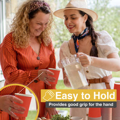 Unleashed - 9 Oz. Red Paper Cups - 100 Ct.