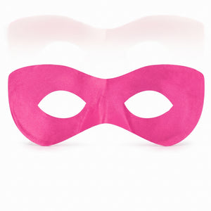 Bright Pink Superhero Domino Mask