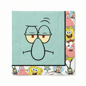 SpongeBob SquarePants Luncheon Napkins - 7 In. x 7 In.