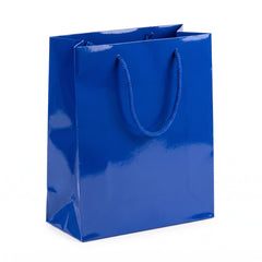 Glossy Royal Blue Medium Gift Bag