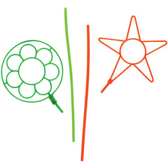 Giant Neon Bubble Wands - 12 Count