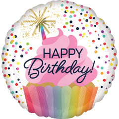 Sparkling Celebration Birthday Foil Balloon - 18"