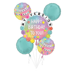 Colorful Friendship Birthday Balloon Bouquet