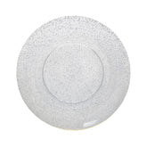 10 In. Silver Sparkle Design Plastic Plates | 10 Count