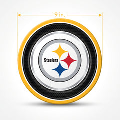 Pittsburgh Steelers 9" Round Paper Plates