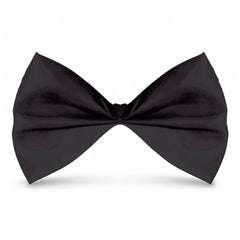 Classic Black Bow Tie Costume Accessory