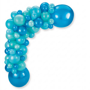 Caribbean Blue Balloon Garland Kit for Stunning Party Decor