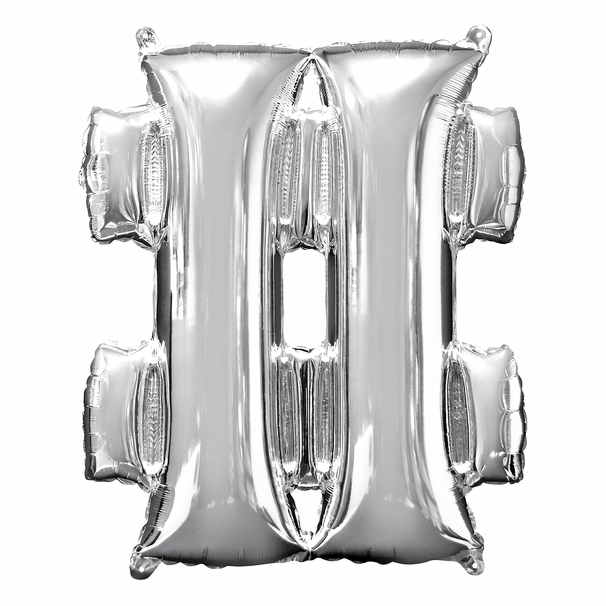 Silver Star Metallic Foil Balloon