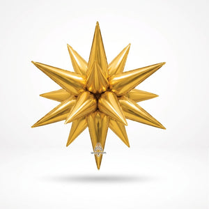 Gold Magic Star Metallic Balloon