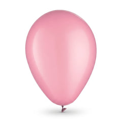 Bulk 9" New Pink Latex Balloons - 100 Count