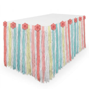 Free Spirit Paper Table Skirt for Baby's First Birthday