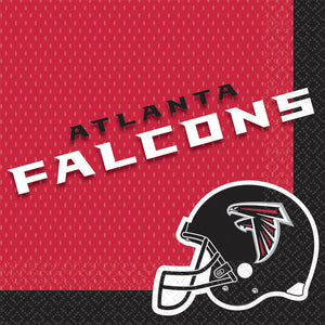 Atlanta Falcons NFL Lunch Napkins - 6.5 In. x 6.5 In.