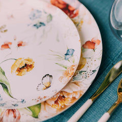 10 In. Earthtrends Aviv Design Paper Plates | 20 Count