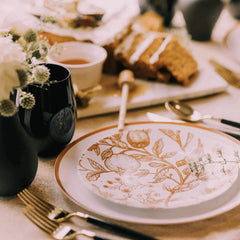 12 Oz. Black Wine Tumblers | 48 Count