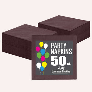 Brown Luncheon Napkins - 6.75 in. | 1800 Count