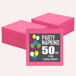 Unleashed - Cerise Luncheon Napkins - 50 Ct.