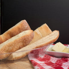 Clear Scrollware Serving Boats | 5 Count