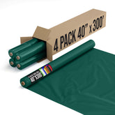 40 In. x 300 Ft. Premium Dark Green Table Roll | Case of 4