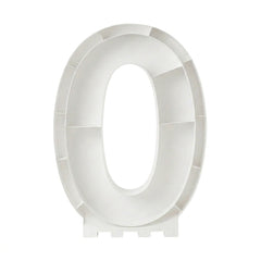 Balloon Display Frame Kit - Number 0