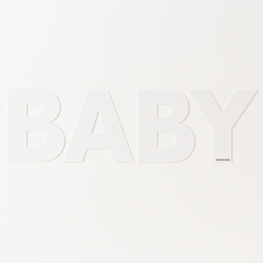 Ginger Ray "BABY" Grazing Board Platter for Baby Showers