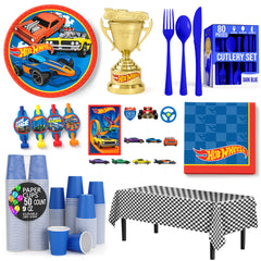 Hot Wheels Birthday Party Bundle contents