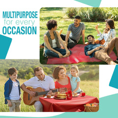 40 In. X 600 Ft. Premium Red Table Roll