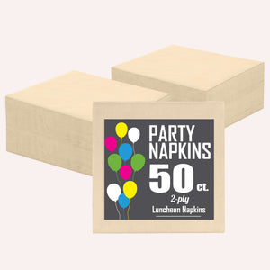 Ivory Luncheon Napkins | 50 Count
