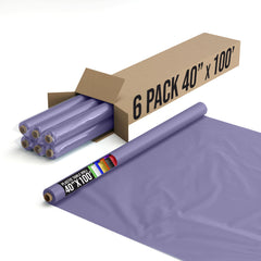 40 In. x 100 Ft. Lavender Table Roll | Case of 6