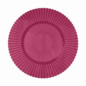Mahogany Gemstone 11 In. Plastic Plates | 10 Count
