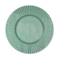 11 In. Emerald Gemstone Plastic Plates | 120 Count