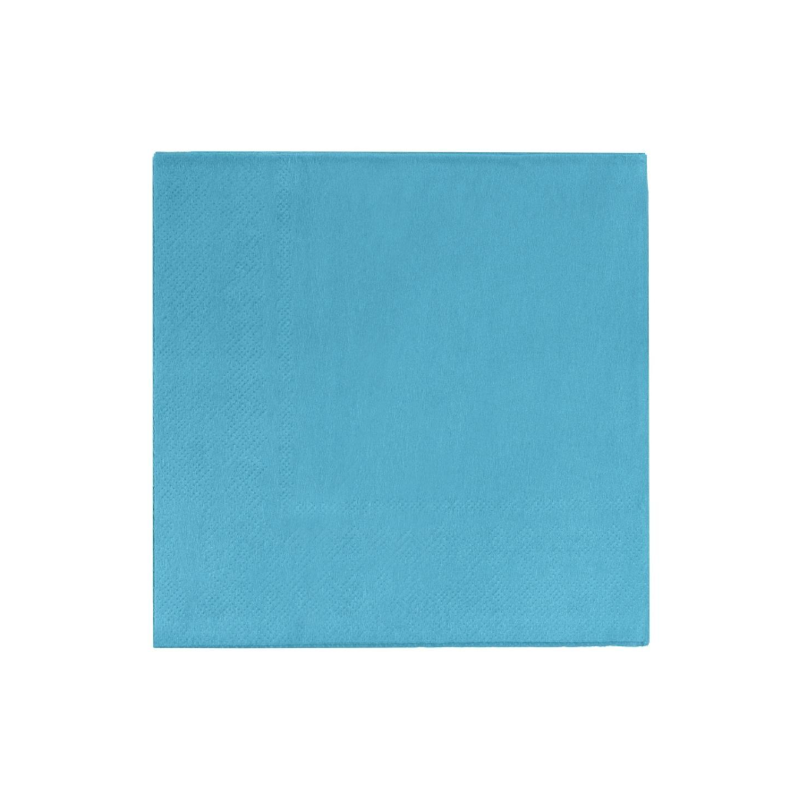 bulk turquoise beverage napkins 3600 ct