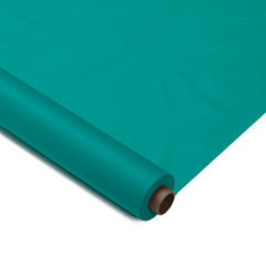40 in x 300 ft premium teal table roll 4 ct