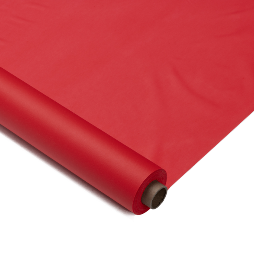 40 in x 300 ft premium red table roll 4 ct