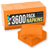 Orange Luncheon Napkins | Case of 3600