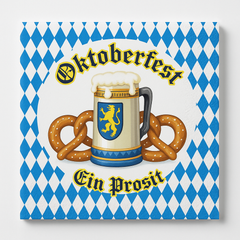 Oktoberfest Harvest Beverage Napkins - 16 Count