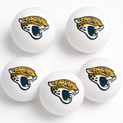 Jacksonville Jaguars Ping Pong Ball Set - 6 Pack