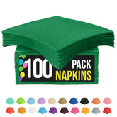 Emerald Green Luncheon Napkins | 100 Count