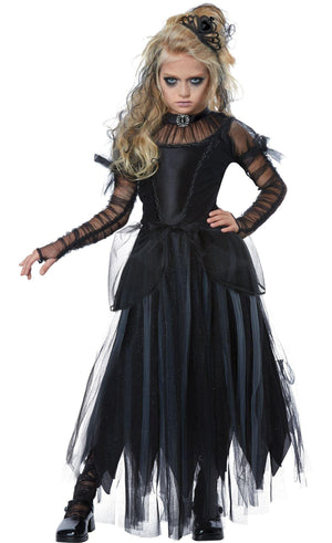 Dark Princess Halloween Costume for Girls - Child S