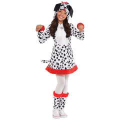 Spotted Dalmatian Girl's Halloween Costume - Child S (4-6)